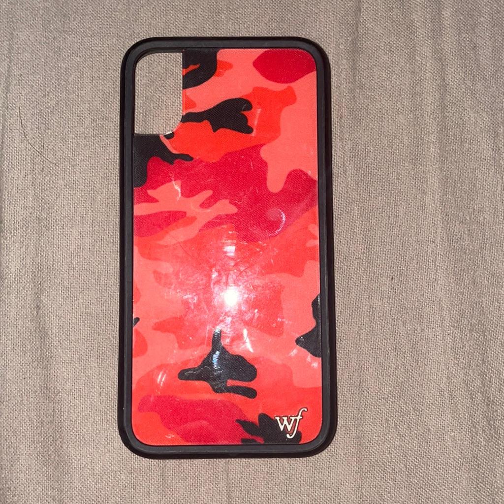 Wildflower Red Camo Case